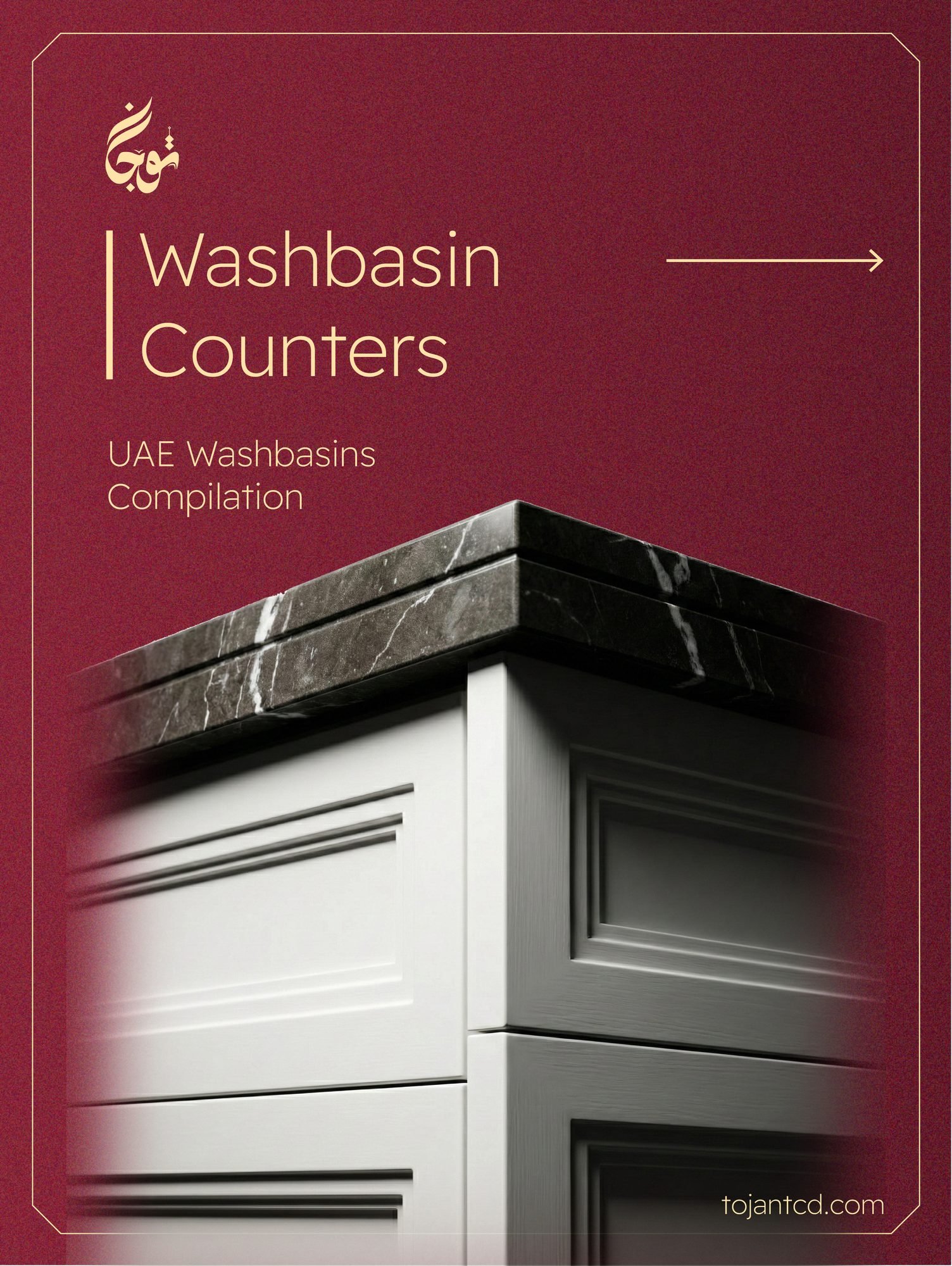 Washbasin Counters — Tojan TCD